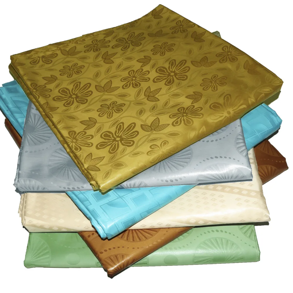 Original Bazin Riche Super Magnum Gold XL Tissu Africain Wholesale Cotton Damask Shadda Austria Qualiyu Manufacture Price