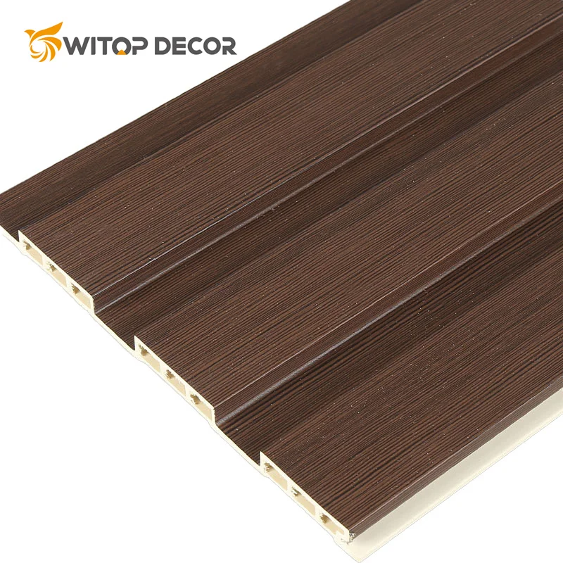 Ready To Ship Fence Decorativo Standing Water-proof Madera Para Pared Clad Wpc Wall Panel For Building Materials