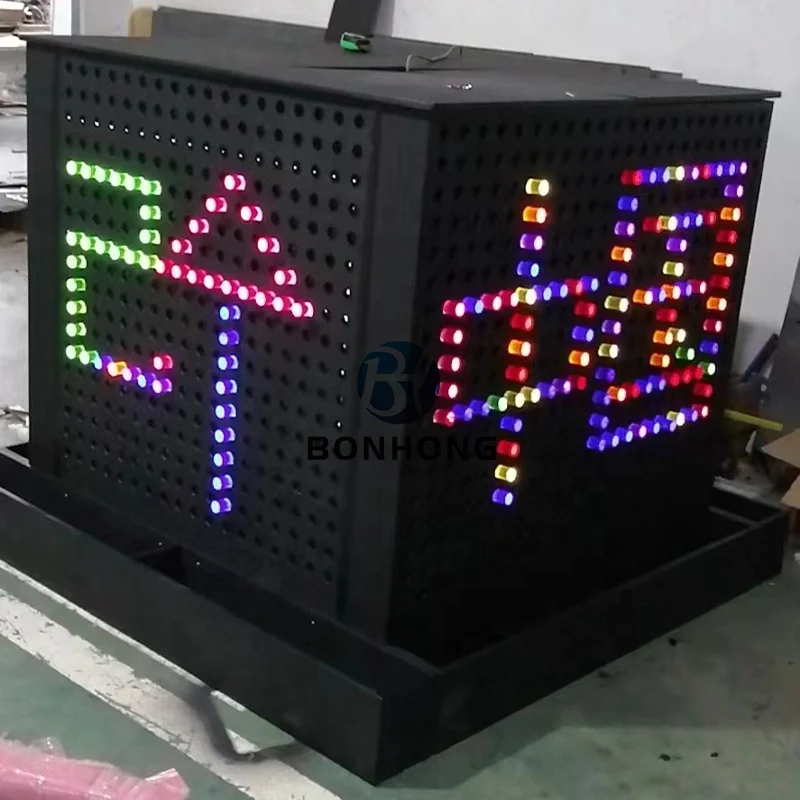 Bonhong Top Quality Large Lite Brite Wall Educational Equipment For Indoor Kids Playground