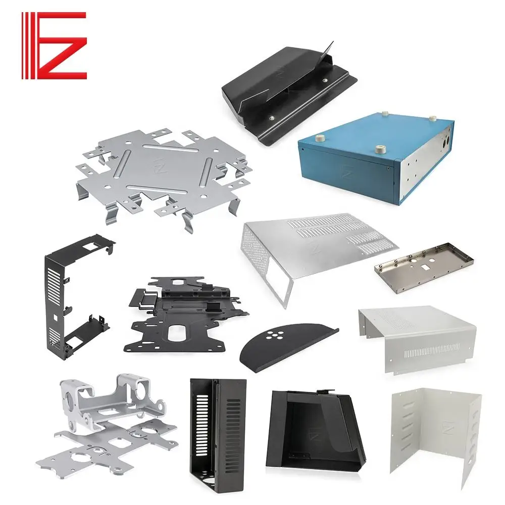 Custom Casing Stamping Enclosure Electrical Distribution Box Aluminum Sheet Metal Power Supply Housing Manufacturer