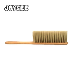 Customized Natural Beech Wood One Row Black Horse Hair Dusting Brush Drafting Brush