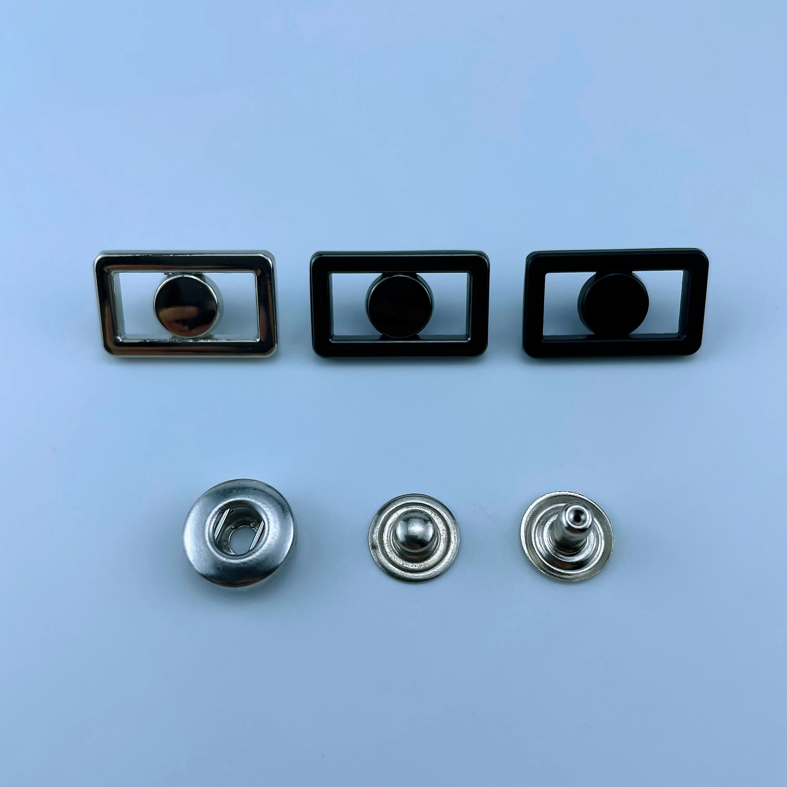 Snap Fastener 4 Part Snaps Buttons Press Diplasticsewing Men's Shirt Button Major Underwear Accessories Alloy Metal Plating