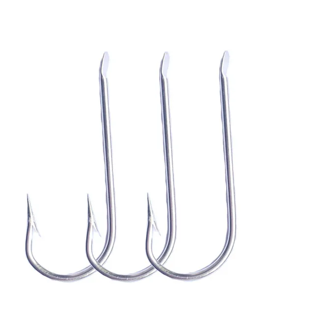 Best Selling High Quality Durable 1220 Barbed Kirby Sea Flatted Fishing Hooks
