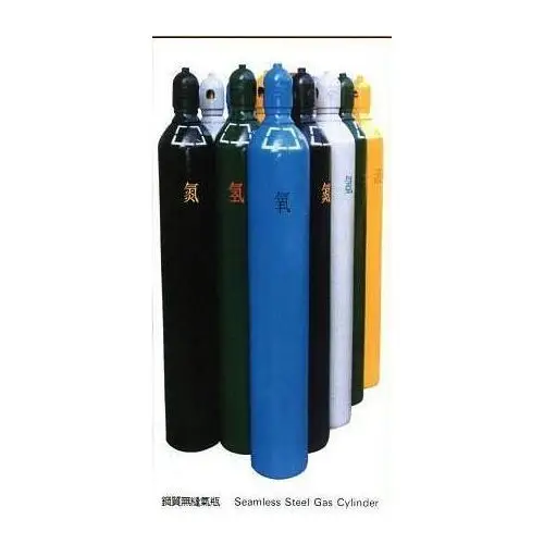 different sizes and colors 150bar nitrogen argon gas bottle 40l industrial oxygen cylinder