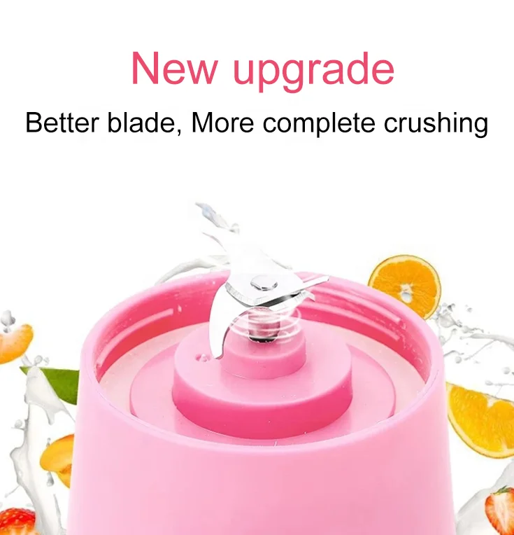 Персональная кухонная машина, портативная мини-USB перезаряжаемая соковыжималка для фруктов, бутылка, портативная электрическая соковыжималка, миксер, блендер