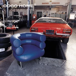 Elegant Design modern style leisure living room fabric Metal Frame furniture bibendum chair