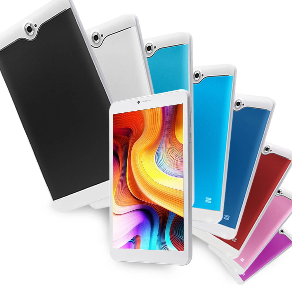 7Inch MTK8321 smart 1024x600 Quad Core Dual Sim Card Slot Phone 3G Gps Tabs Android Tablet Pc With Usb Port Built-In 3G