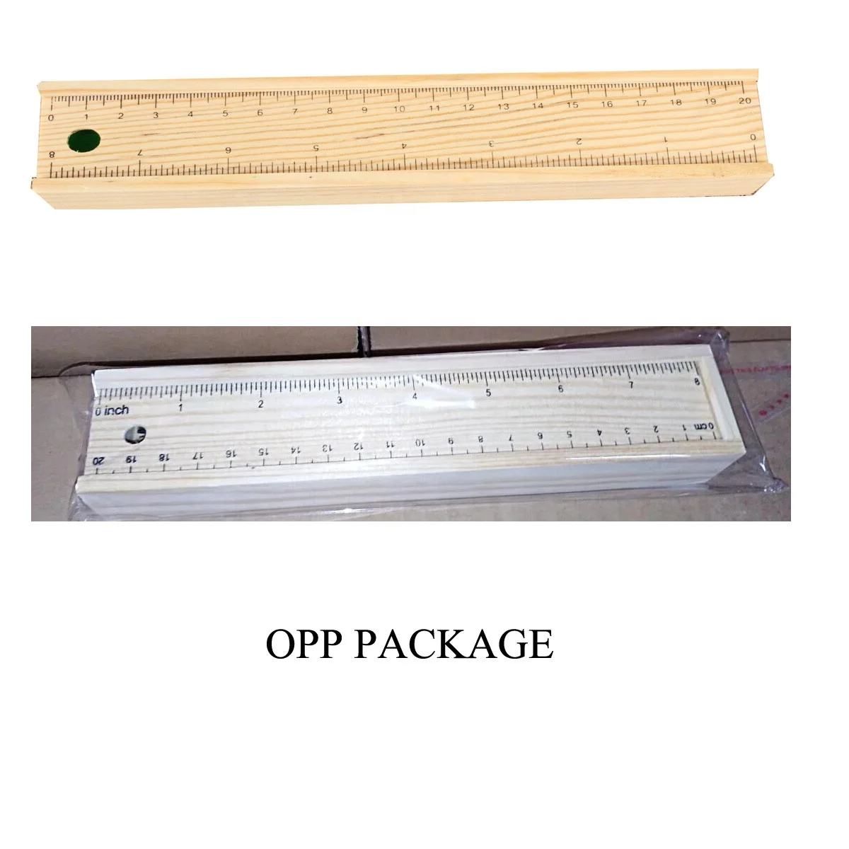 Wholesale 12 Natural Coating Wooden Color Pencil with Wooden Box, Sharpener and Ruler