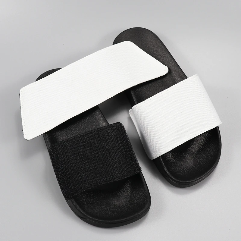 kids plain blank slides for sublimation, adult and children removable straps slippers sublimation blanks products