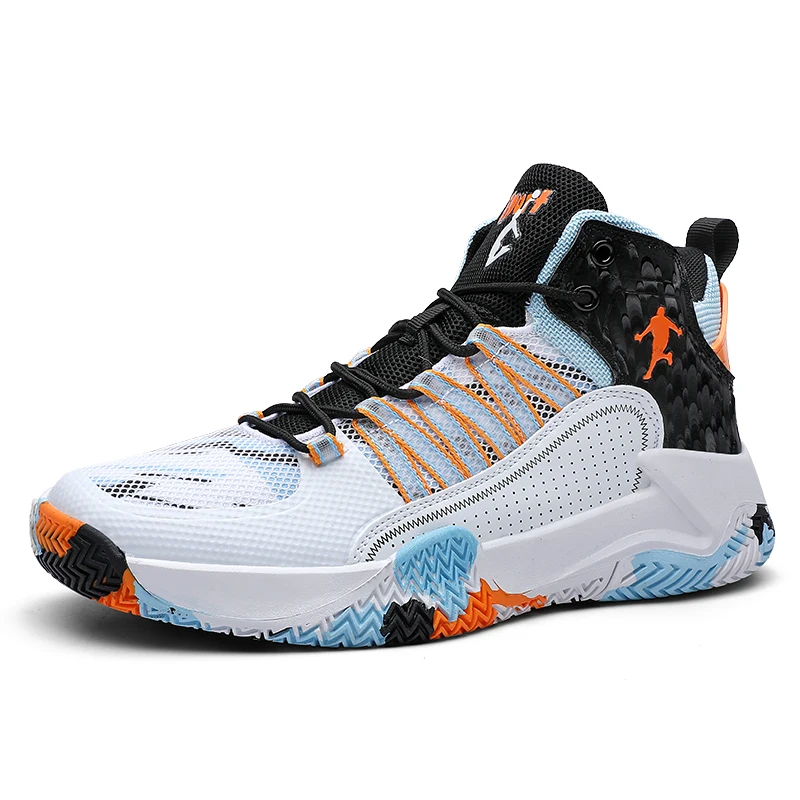 Cheap Wholesale Brand Custom Make your Own Breathable Anti-Slip Professional Sports Basketball Shoes