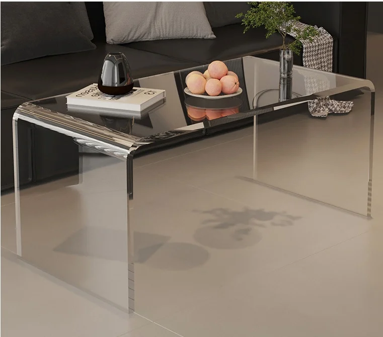 Factory Price Writing Table Office Desk Console Table Computer Clean Acrylic Desk Tables