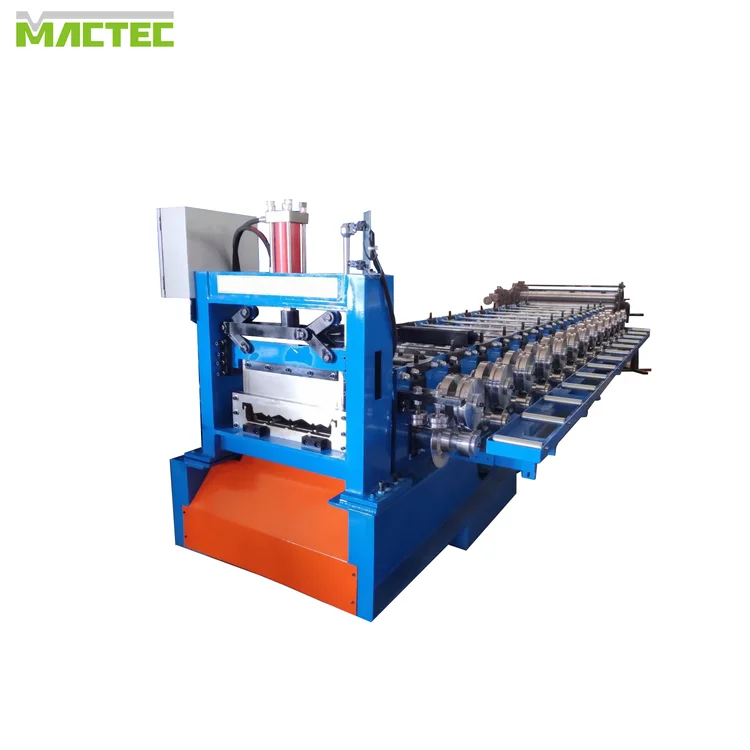 Bemo Self Lock Panel Standing Seam Metal Roof Machine For Building Cladding Roll Forming Machine