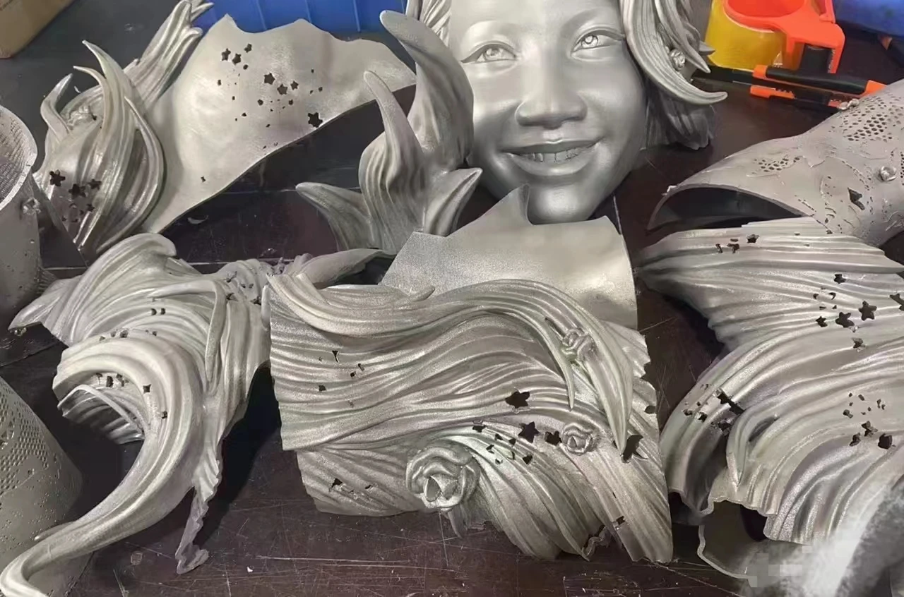 Изготовленные на заказ 3D печатные алюминиевые металлические модели самолетов промышленного класса авиационные аксессуары с ЧПУ Услуги обработки турбины крыльчатки