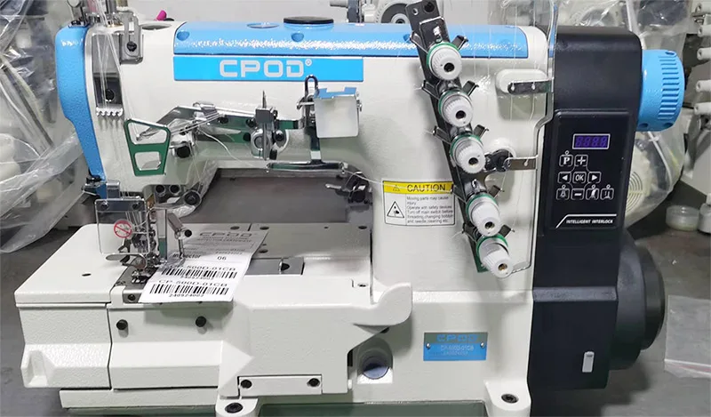 QK500D-01CB Factory wholesale computer direct drive integrated motor industrial interlock sewing machine