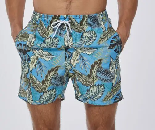 2024 Casual Swimwear Printed White Short Trunks Swim Pants Surf Board mens swim shorts summer shorts
