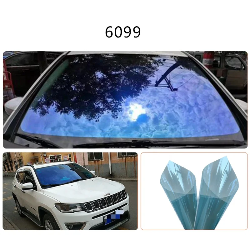 Популярная в Европе Радужная 6099 хамелеоновая фиолетовая пленка для окон автомобиля Оттенок с высокой теплоизоляцией УФ-отвод 1 52*30