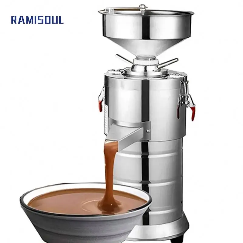 Top Sale 50-500Kg/Hour Automatic And Multifunction Peanut Butter Making Machine/ Nut/Almond Butter Machine