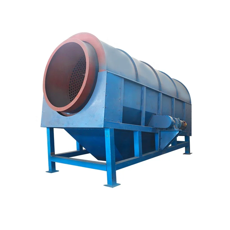 Trommel screen for river sand screening