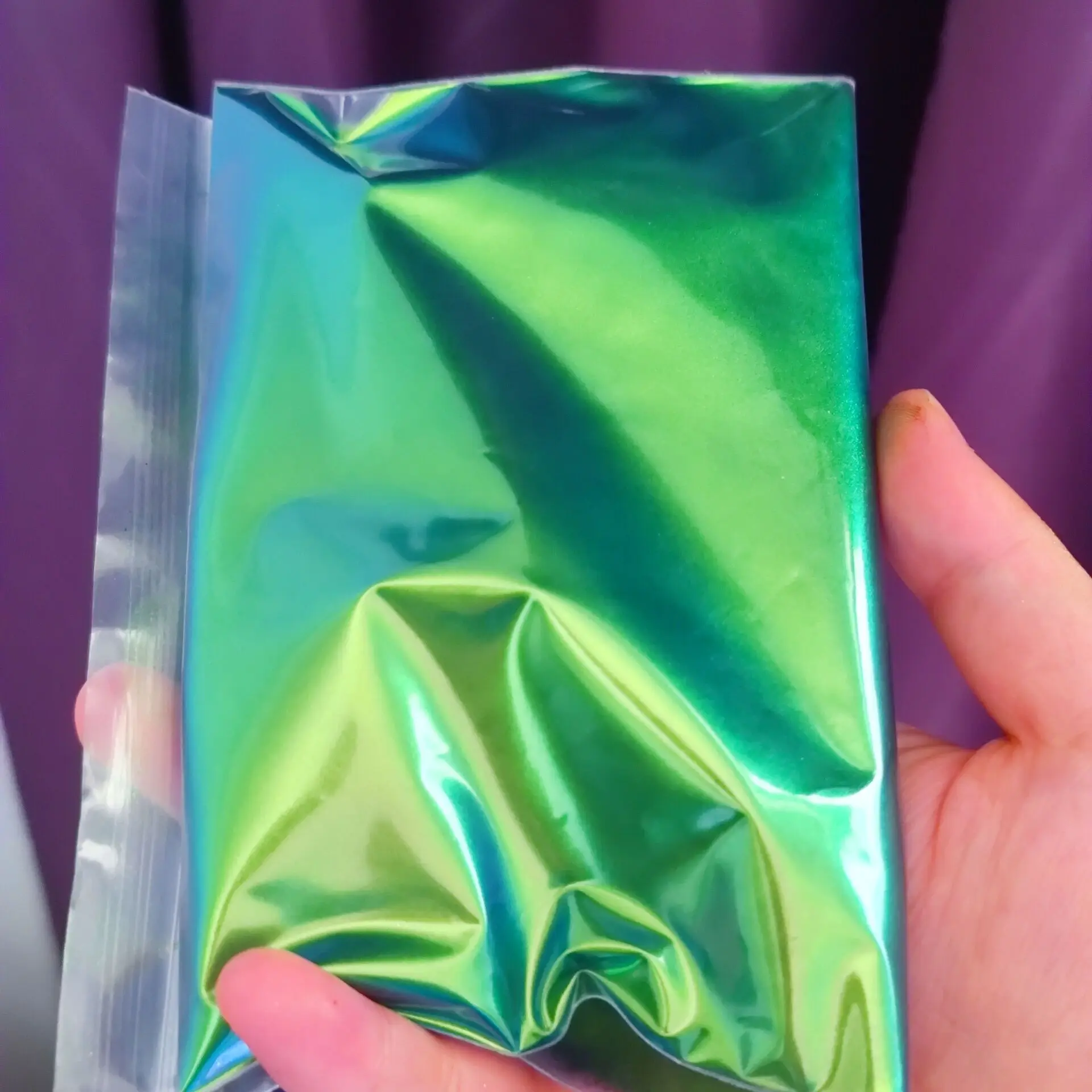 Intense Chrome Supershift Yellow to Green  Color shift Car paint chameleon pigment