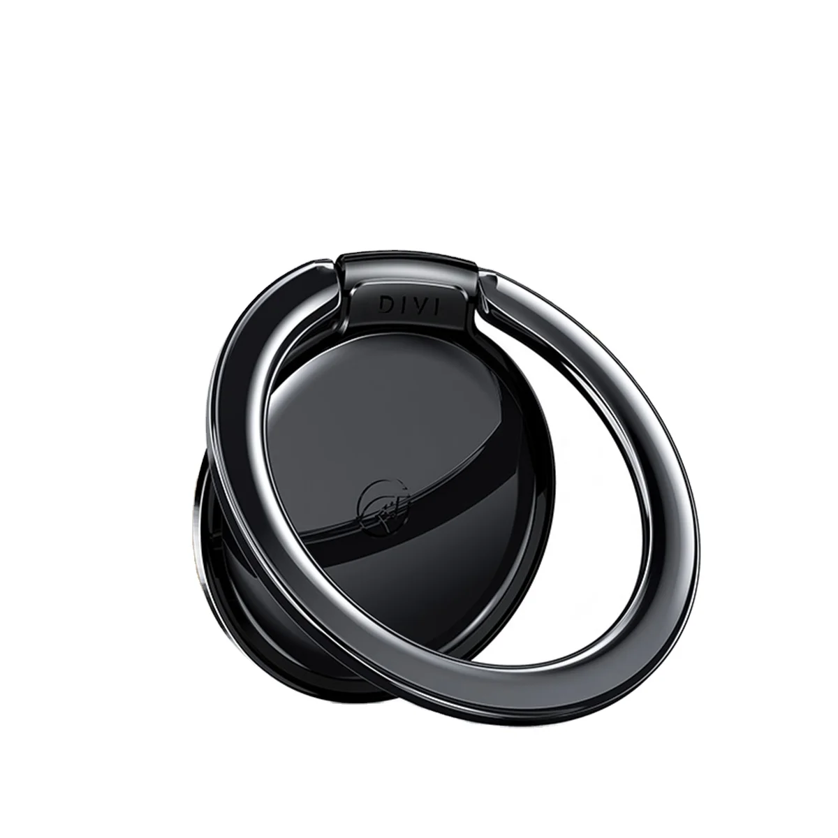 Factory Wholesale Mobile Ring Holder 3mm Super Thin Metal Custom Logo Print Finger Ring Phone Holder Stand