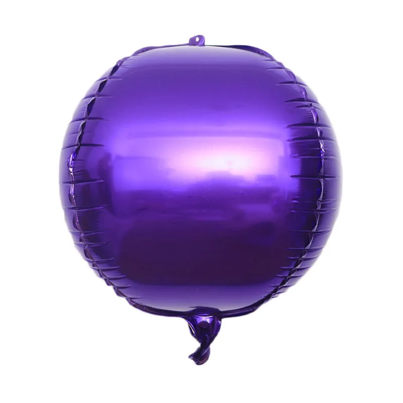 Лидер продаж, шарики из фольги цвета розового золота диаметром 22 дюйма 4D