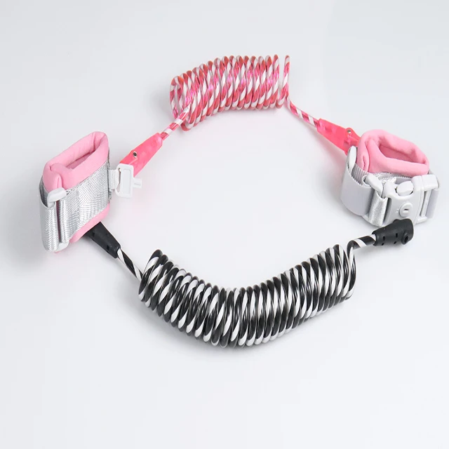 
Child safety soft wristband harness leashes with lock antio lost wrist link for amazon hot sale 