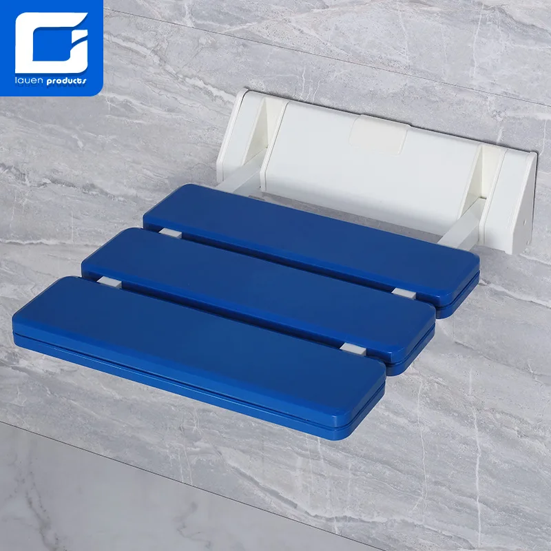 Bathroom wall mounted folding durable shower seat Bathroom Shower Chair Seat For Children And Elderly And Disabled