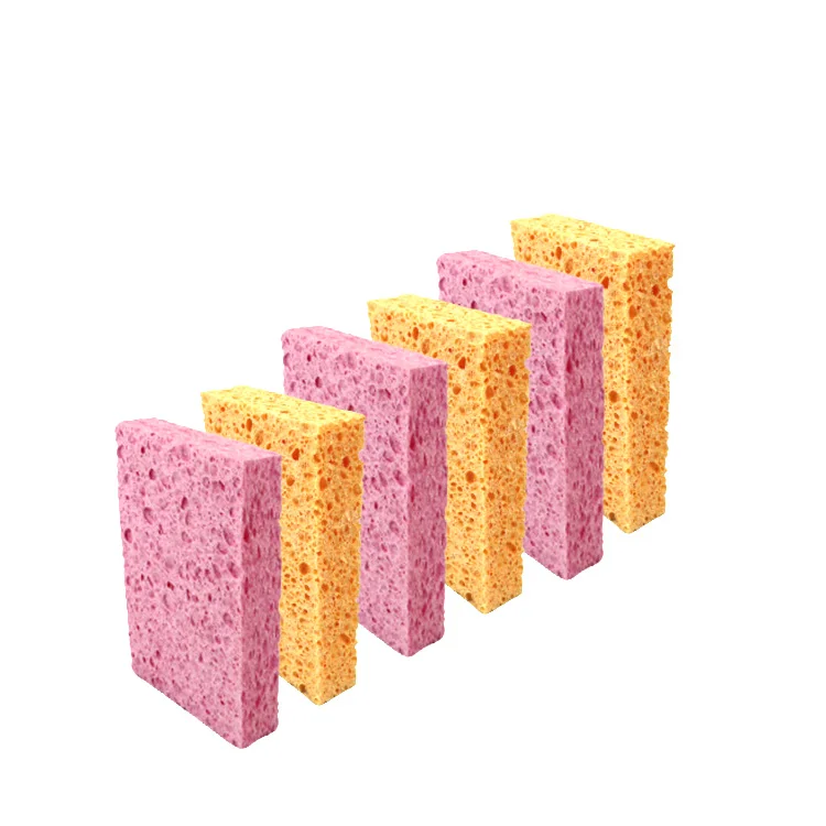 Topeco Bulk Kitchen Sponges Cellulose Sponge Compressed Natural Cellulose Sponge For Dish Clean