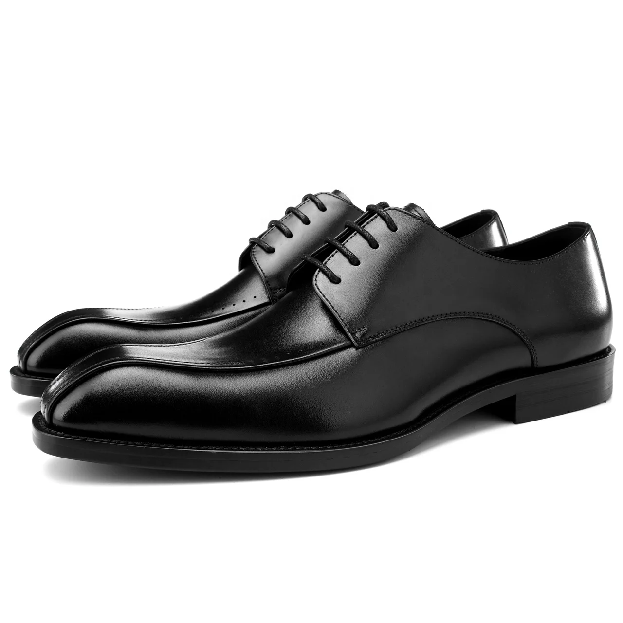 
2020 Hot Selling Popular Business Dress Shoes Casual Mens Party Cow Leather Shoe Wholesale Men Latest Derby Shoes 