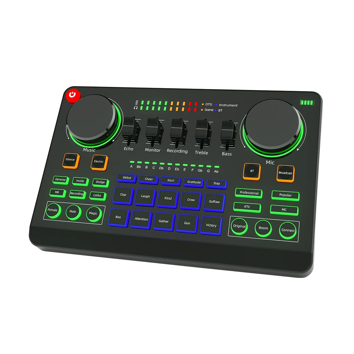 Внешняя звуковая карта OEM V8, записывающий мобильный телефон в реальном времени, IOS, мобильный телефон в реальном времени, USB звуковая карта, аудио интерфейс, музыка