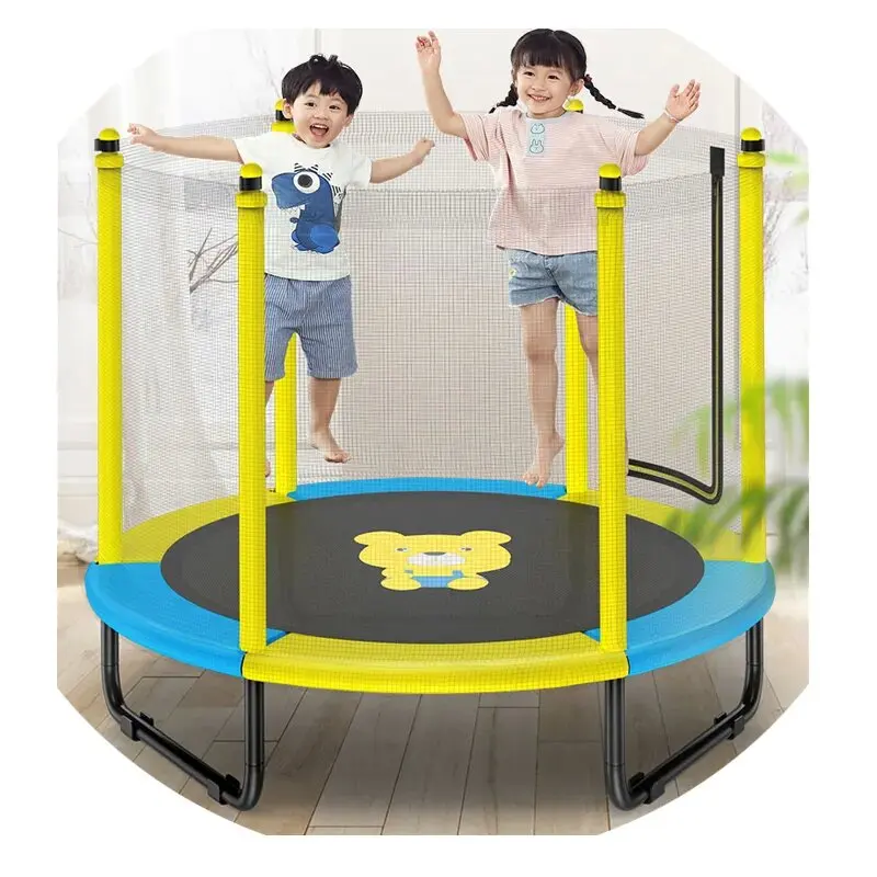 Trampoline For Kids  Round Jumping Bungee Trampoline Gym Commerical Park for Adults