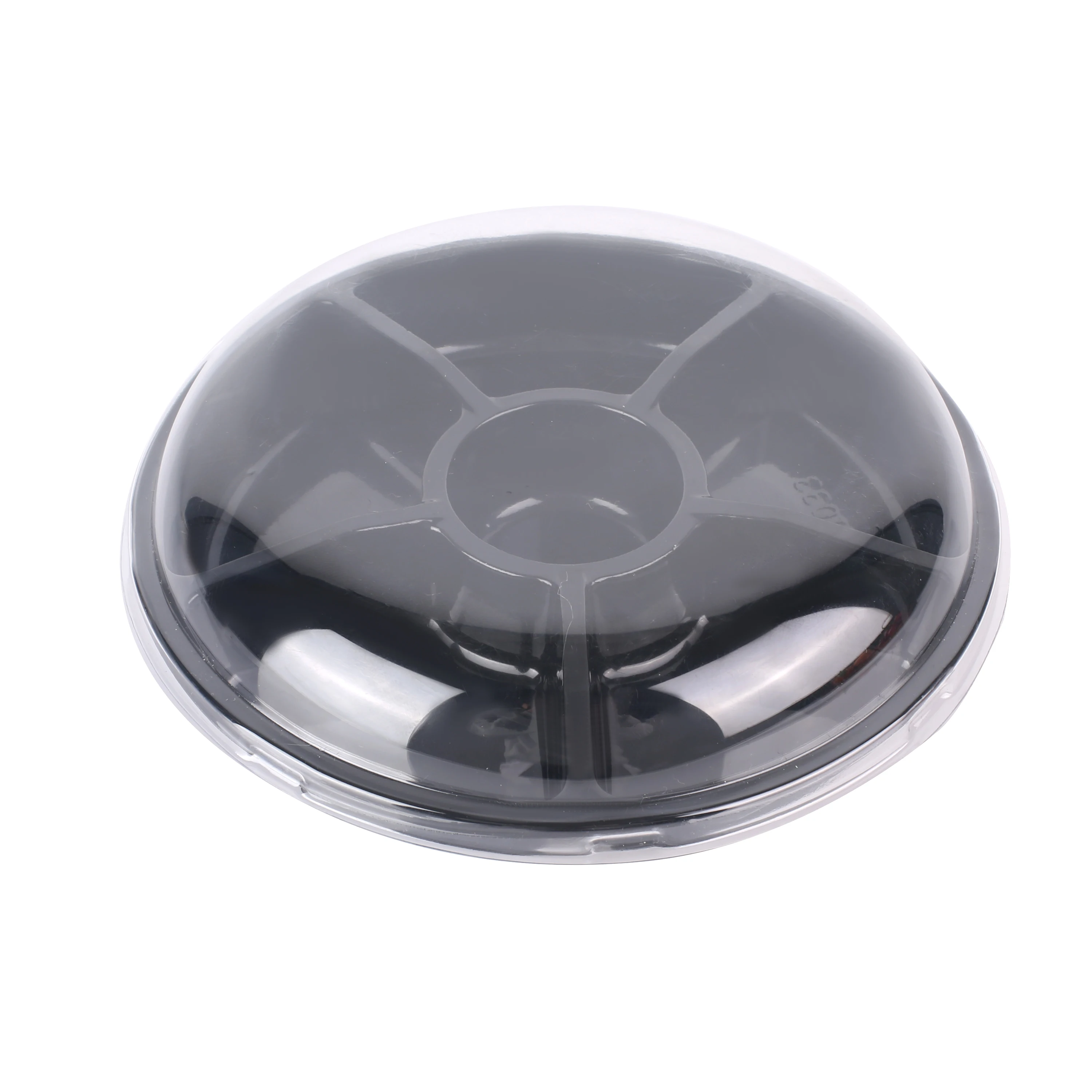 WHOLESALE Round Shape Disposable Plastic Fresh Fruit Salad Bowl with Clear Dome Lid