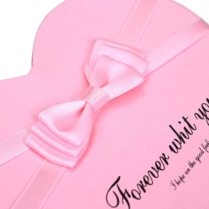 empty chocolate box  heart shape custom design gift boxes lid and base shape  christmas chocolate paper box