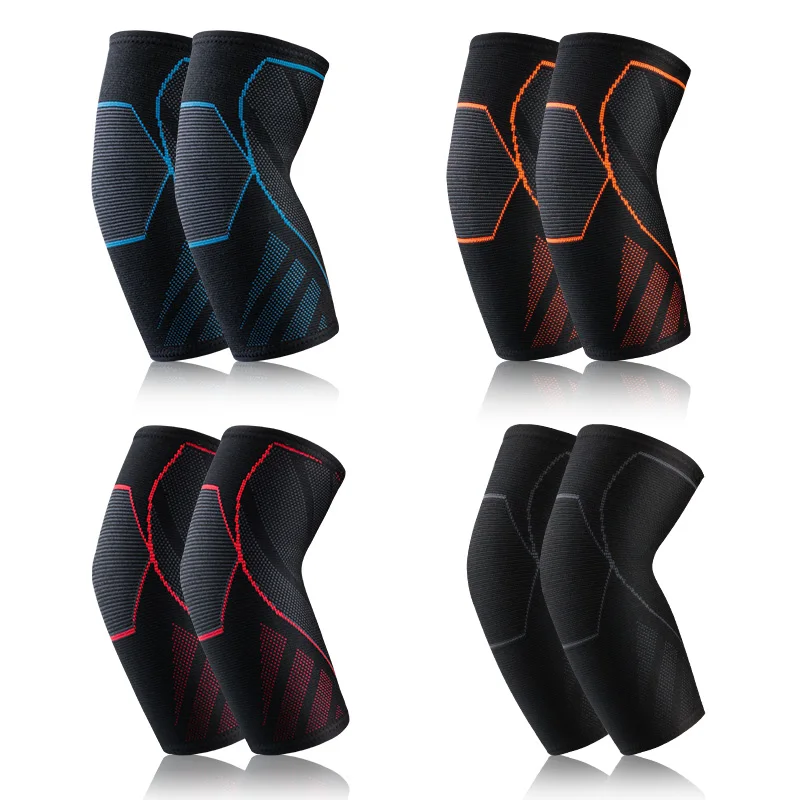 High Elastic Knitting Elbow Sleeve Sports Elbow Support Brace For Fitness