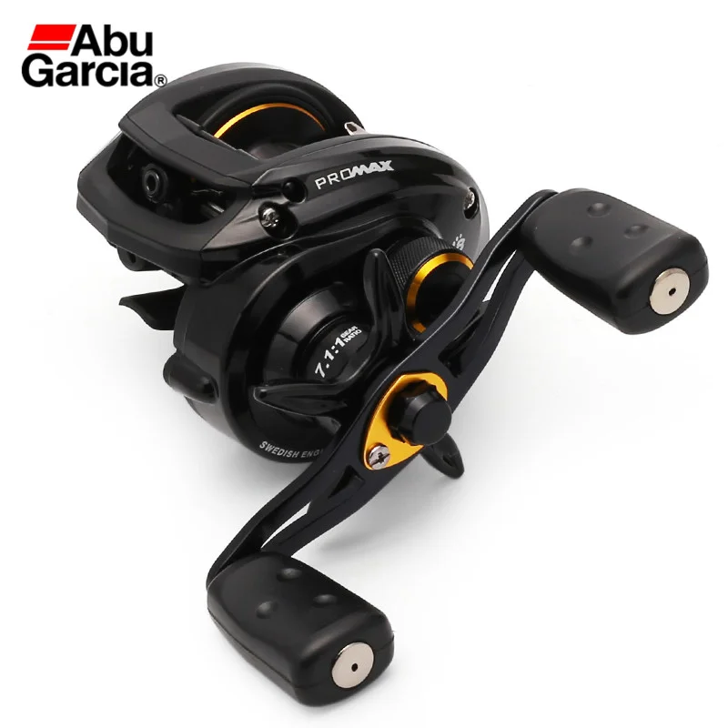 100% Original Abu Garcia PMAX 3 PMAX III 7+1BB Carp Electric Baitcasting Freshwater Fishing Reel