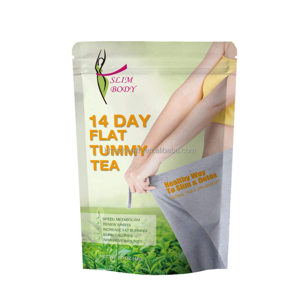 Customized Service  Mixed Fruit Flavor Organic Detox Slimming Tea Flat Tummy Tea