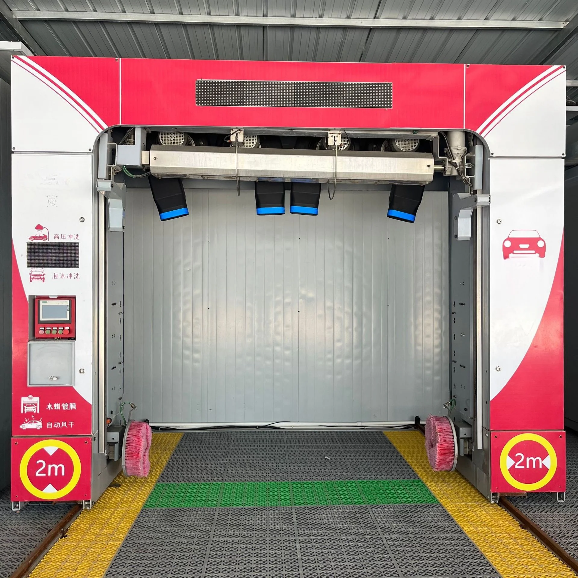 Full automatic cheap price touchless self service  degree washing foamer car wash machineUnmanned automatic car washing machine