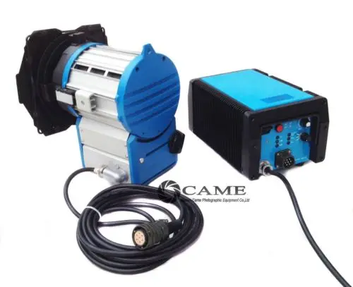 Video HMI Fresnel Camera Light 575W Electronic Ballast + Dimmable Free Case for Film Shooting