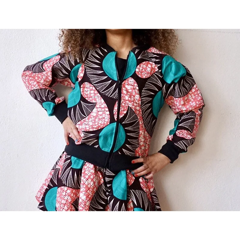 
Kid Clothing Wholesale Children print Dress Bohemia jacket Girls Dress Set 