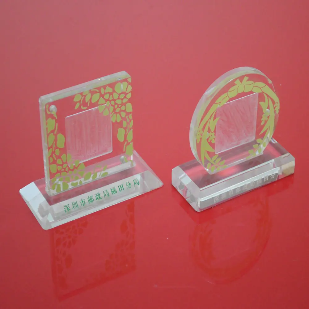 Clear acrylic price label holder