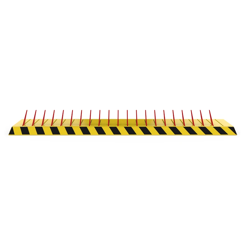 Ankuai High security yellow steel one way tyre killer traffic road spike barrier with remote control tire killer
