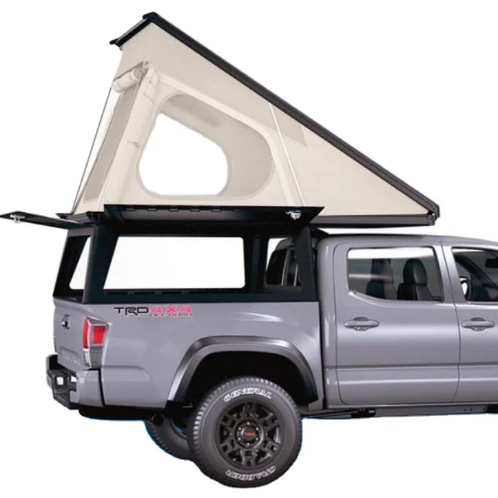 4wd Camper Truck Camping Roof Tent Overland Pickup Custom Aluminum 4x4 Ute Truck Pickup Canopy