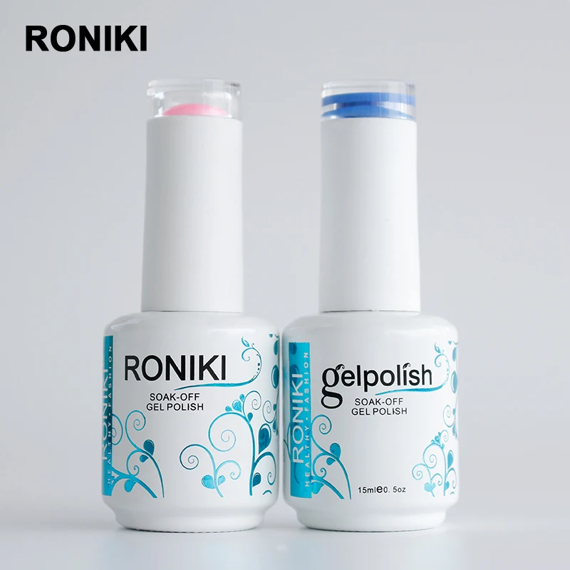  RONIKI global fashion отмачиваемый УФ-гель оптовая продажа органический Цветной Гель-лак для ногтей от частного
