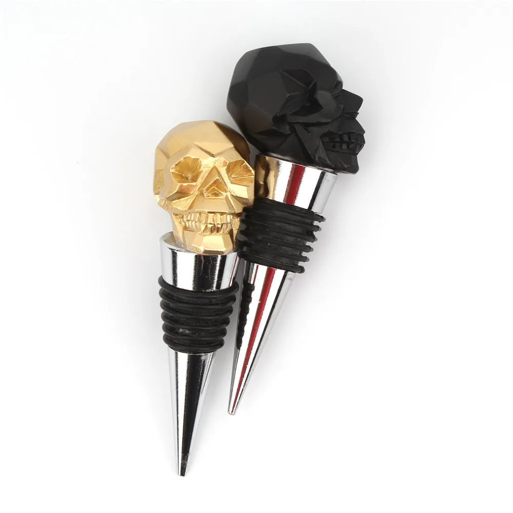 Manufacture Wholesale Custom Logo Wine Bottle Stopper Stainless Steel Red Wine Stoppers