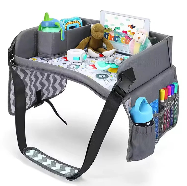 Factory wholesale Kids Lap Desk Car Seat car tray table kids Collapsible car Activity Kids Travel Tray