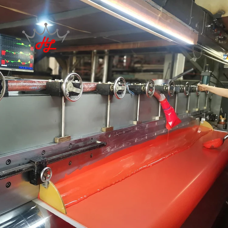 HL Different Colors Heavy Duty PVC Tarpaulin 550gsm PVC Coated Tarpaulin Roll Purple PVC Coated Tarp Fabrics for Sale