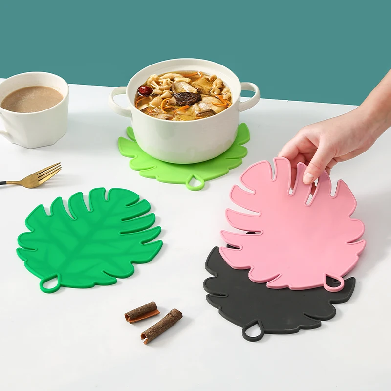 Factory Price Silicone Coffee Mug Coaster Holder Heat Insulation Mat Teapot Cup Pan hot Pads Bowl Plate Pad Teapot Cup Pan