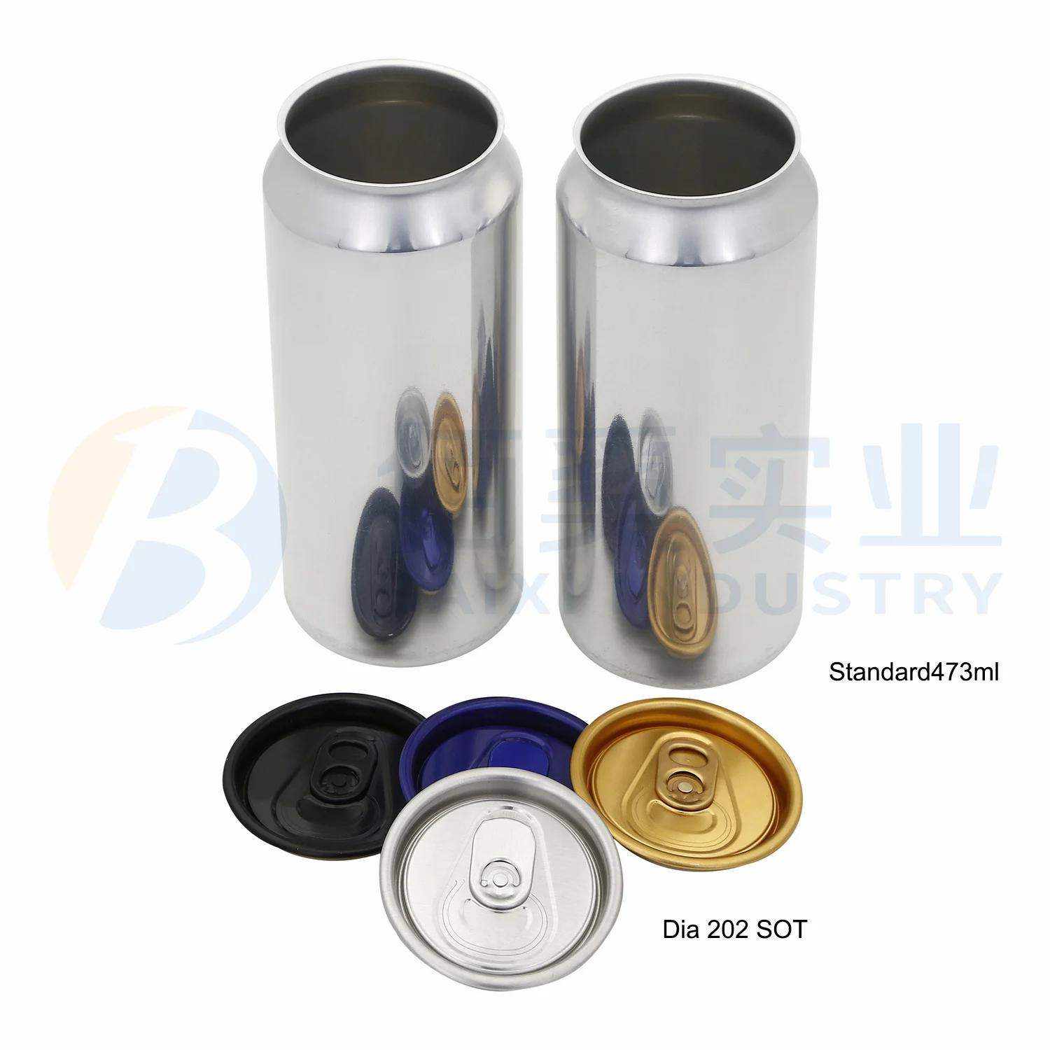 355ml Blank Aluminum Beverage Cans For Prime Energy Drink