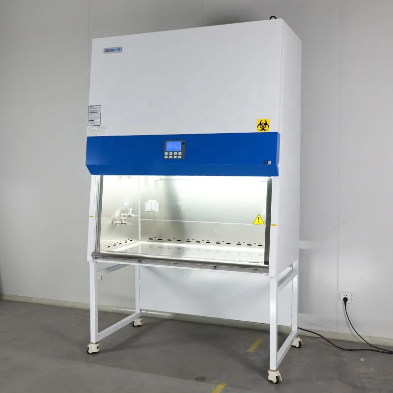 BIOBASE Laboratory Air Protection HEPA Filter Safety Cabinet  NSF Certified Class II A2 Biosafety Cabinet BSC-4FA2-GL