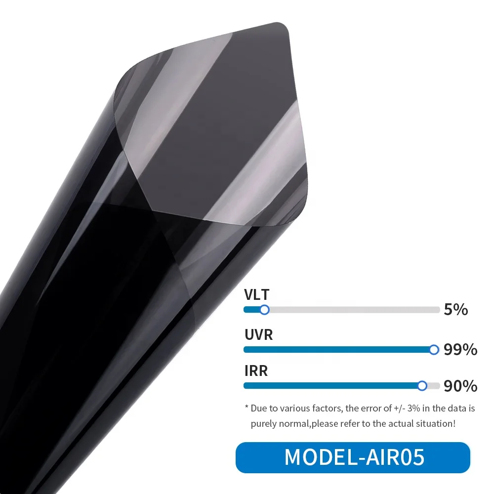 Suntek 5% 15% 20% 35% 60% 70% 80% VLT car tint nano ceramic window tint film glass car window solar film